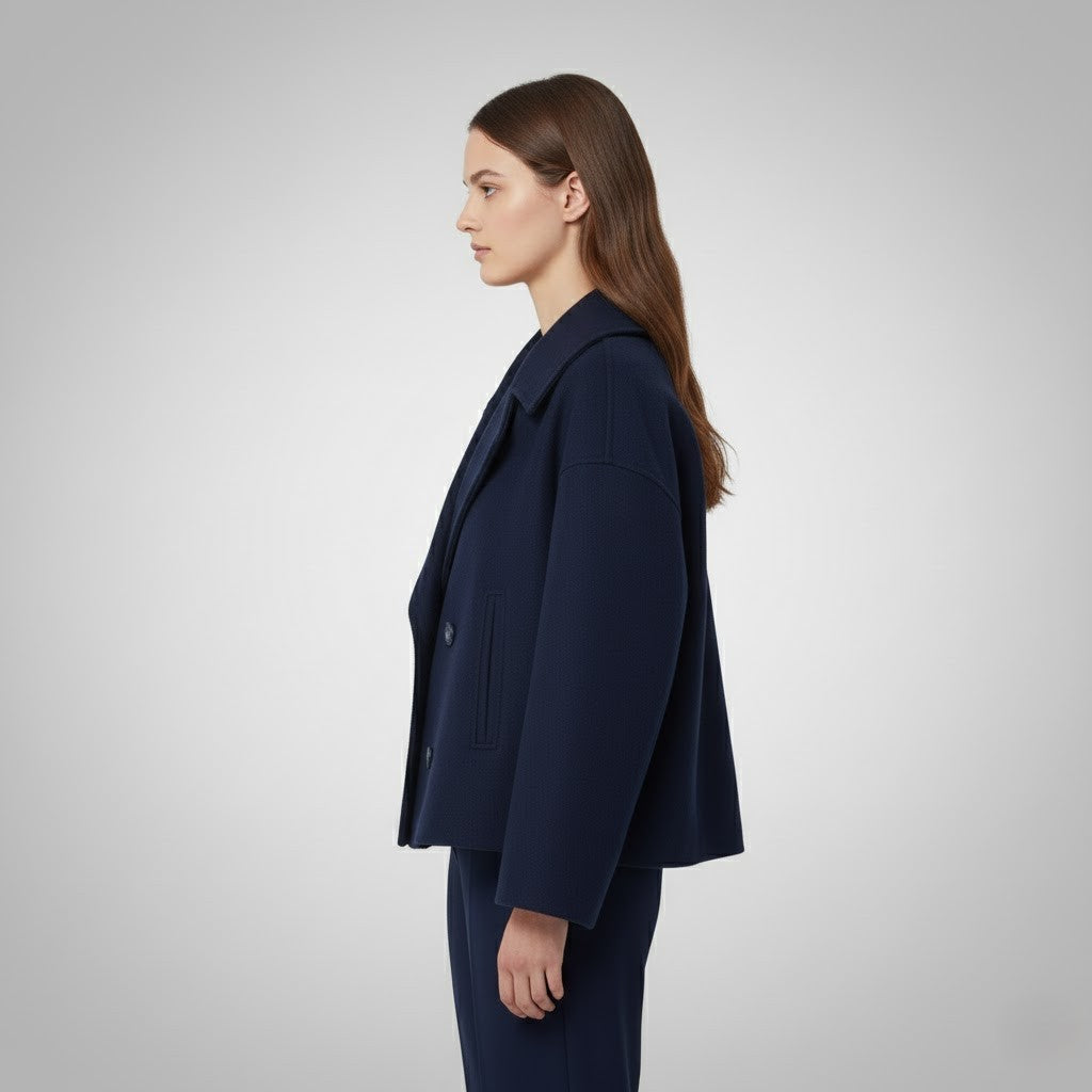 Muse and Valeur | Double Button Short Jacket