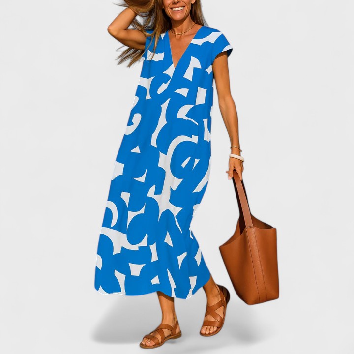 Muse and Valeur | V-Neck Dress