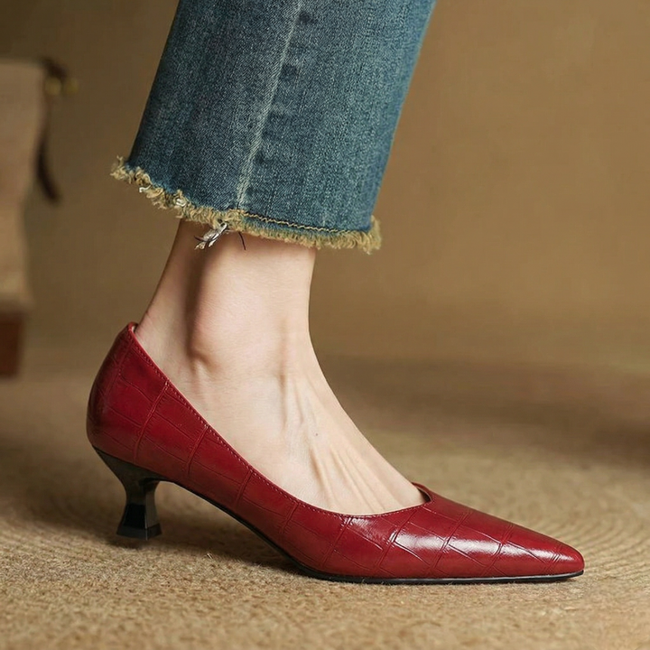 Muse & Valeur | Genuine Leather Heels for Women