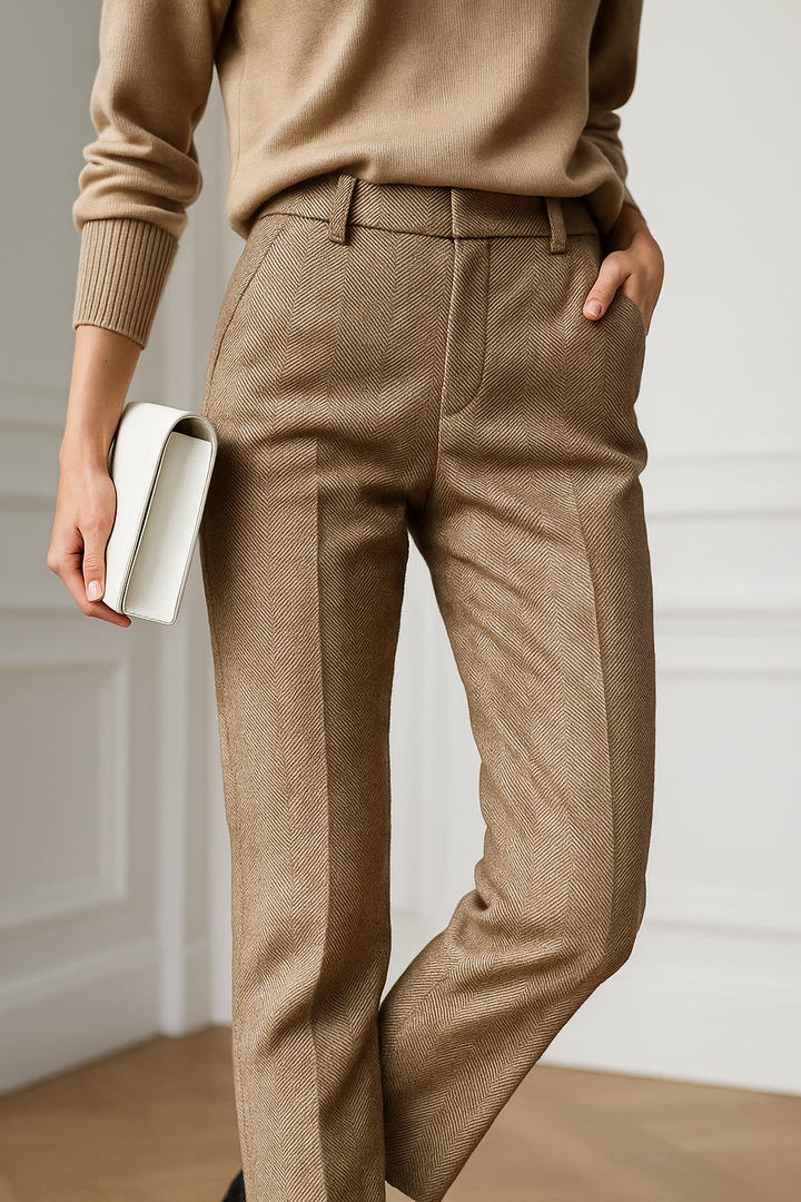 Muse & Valeur | Classic Wool Trousers for Women