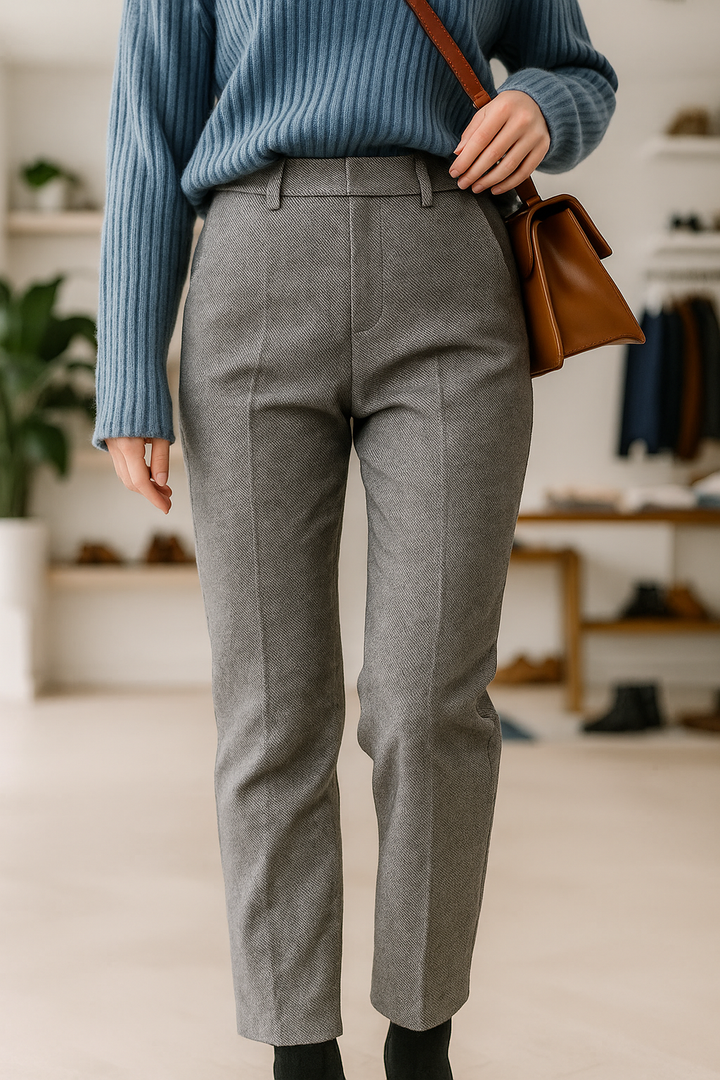 Muse & Valeur | Classic Wool Trousers for Women