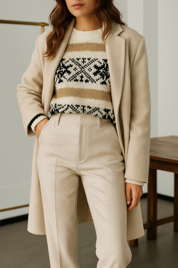 Muse & Valeur | Classic Wool Trousers for Women