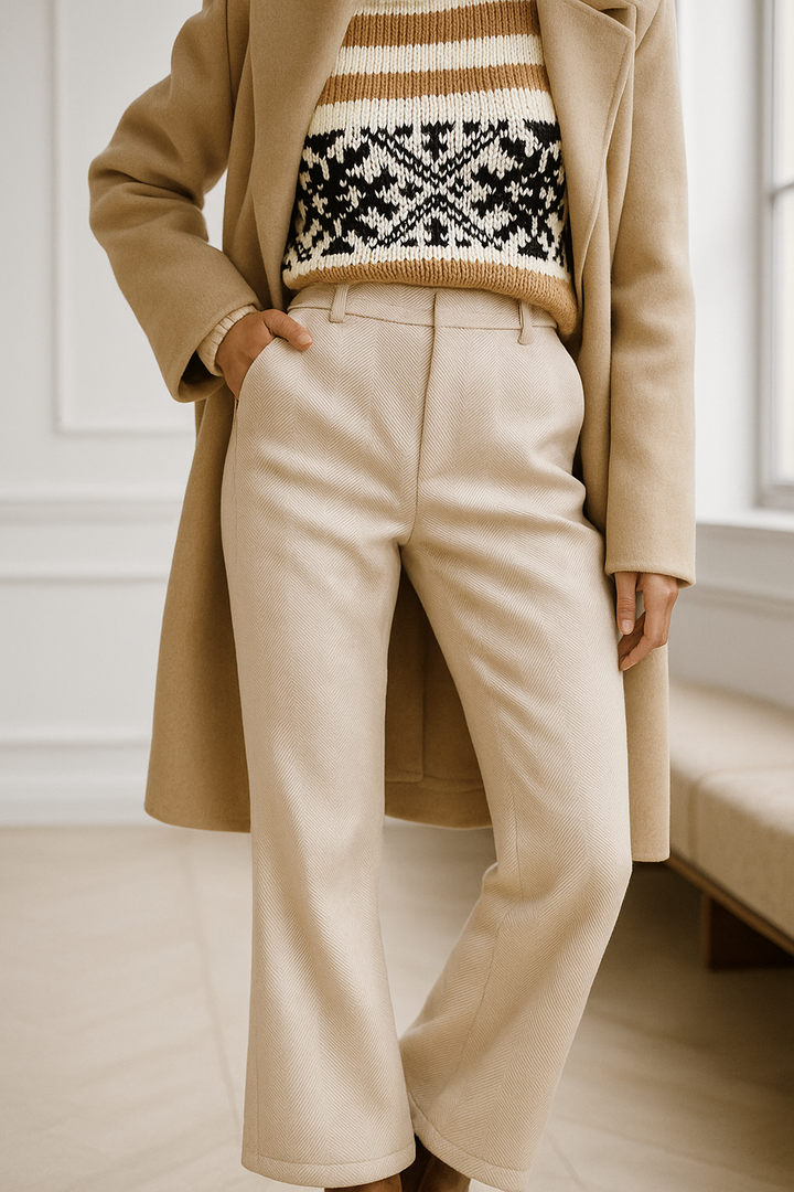 Muse & Valeur | Classic Wool Trousers for Women